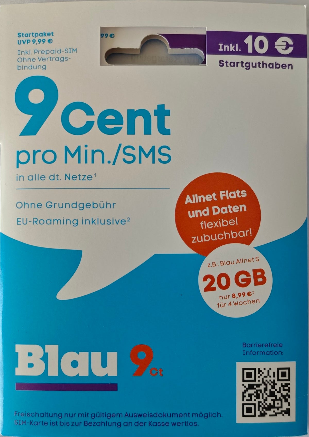 SIM Karte Prepaid