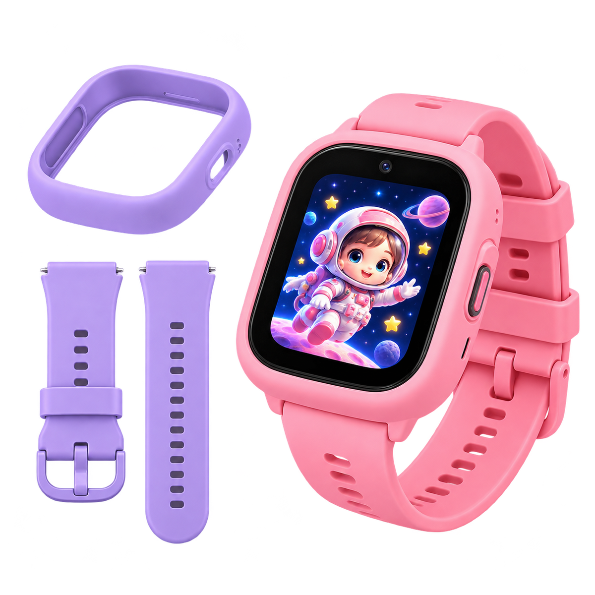 LAGENIO K3 Kinder Smartwatch 4G, WLAN/WiFi, GPS, SOS & 2 Farb-Looks